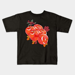 Fall Beautiful Apple Kids T-Shirt